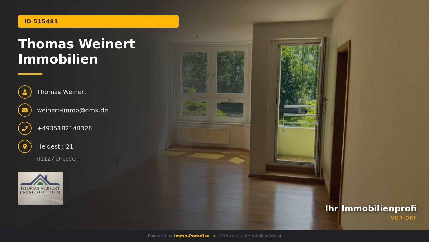Wohnung mit Balkon und EBK